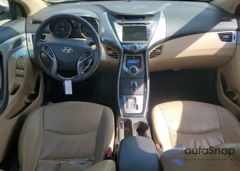 2013 Hyundai Elantra Gls из США, поврежденный, VIN 5NPDH4AE4DH392579